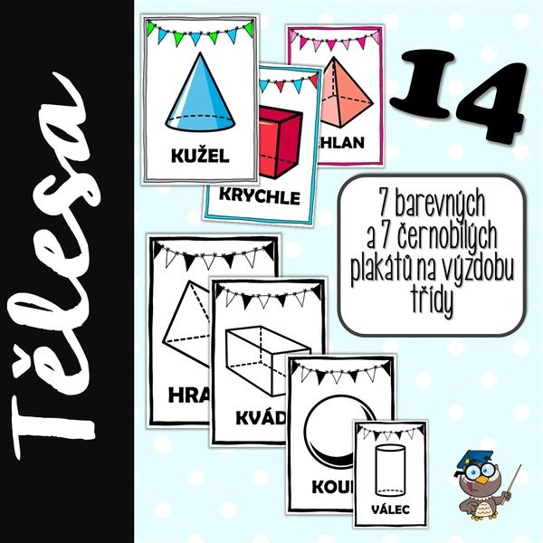 Tělesa - plakáty