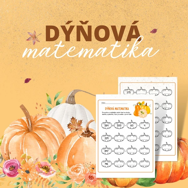 Dýňová matematika - rozklady čísel