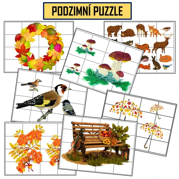 Podzimní puzzle