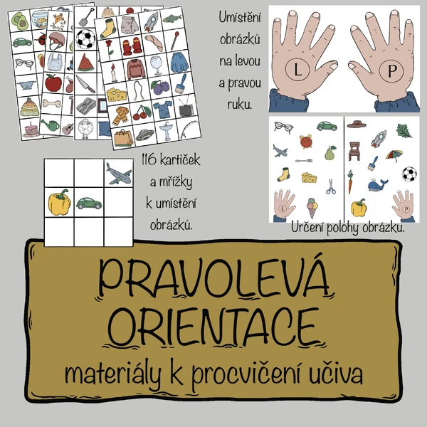 Pravolevá orientace - procvičování