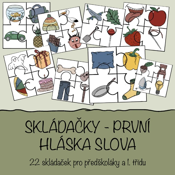 Skládačky - první hláska slova