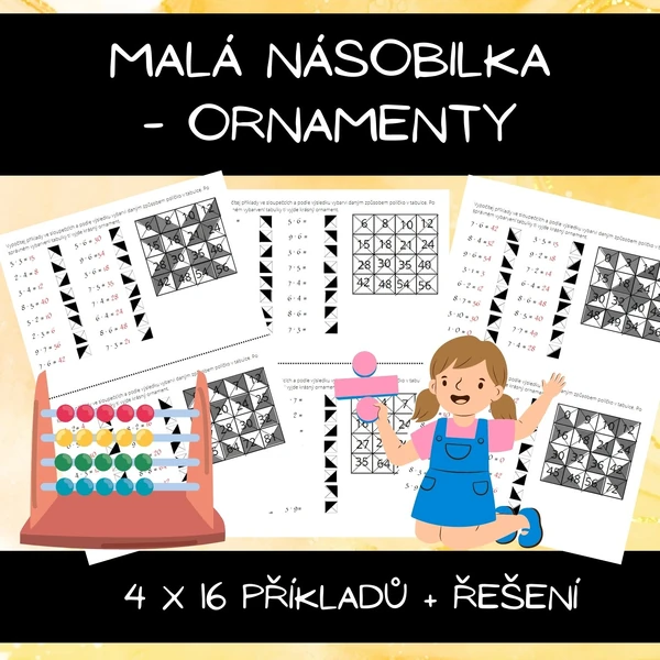 Malá násobilka - ornamenty