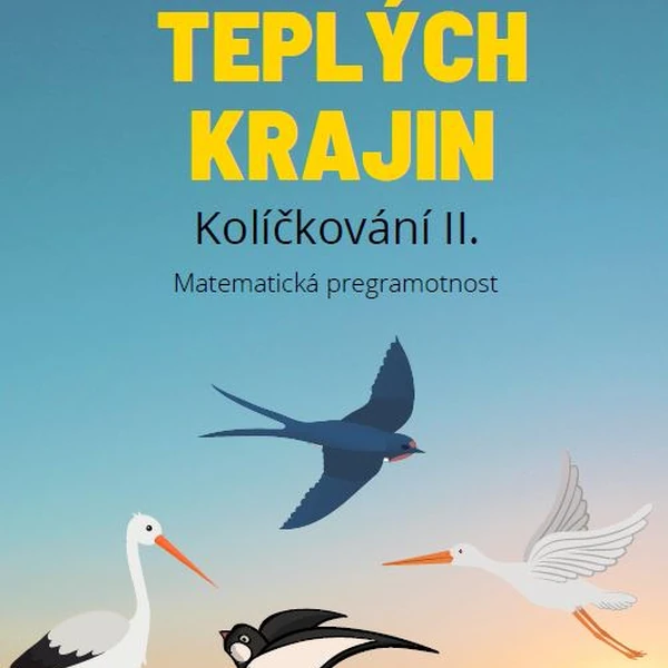 Odlétáme do teplých krajin II. - Kolíčkování puntíků