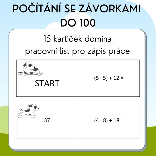Počítání se závorkami v oboru do 100