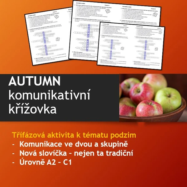 Komunikativní podzim: křížovka do dvojic