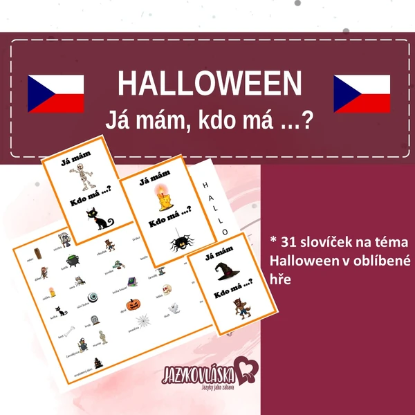 Halloween Já mám, kdo má?