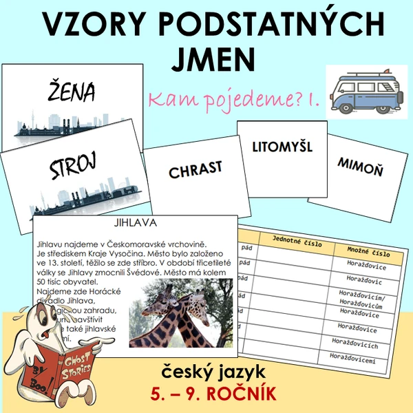 Vzory podstatných jmen I.