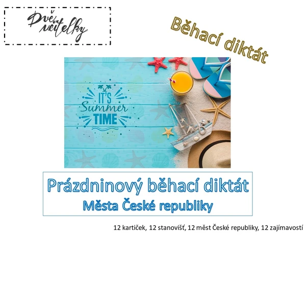 Prázdninový běhací diktát