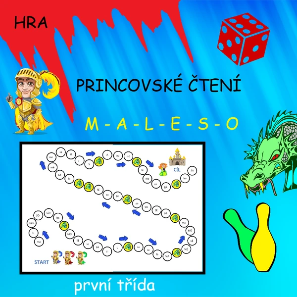PRINCOVSKÉ ČTENÍ HROU - DESKOVÁ HRA