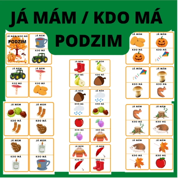 JÁ MÁM / KDO MÁ - PODZIM