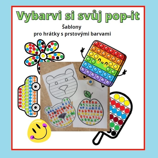 Pop-it hrátky s barvami