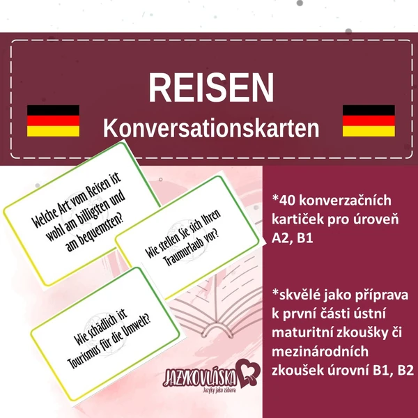 Reisen Konversationskarten