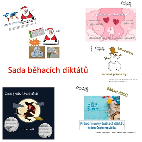 Celoroční běhací diktáty