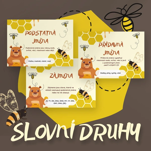 Slovní druhy - VČELKY