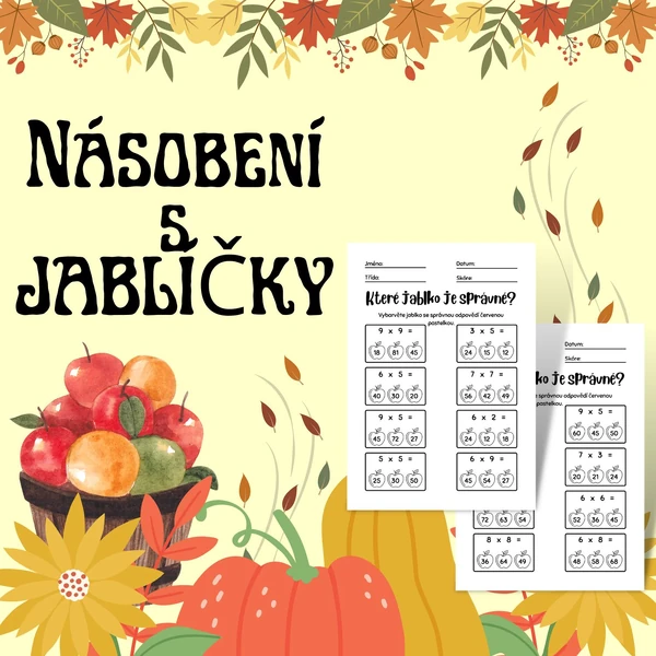 Násobení s jablíčky