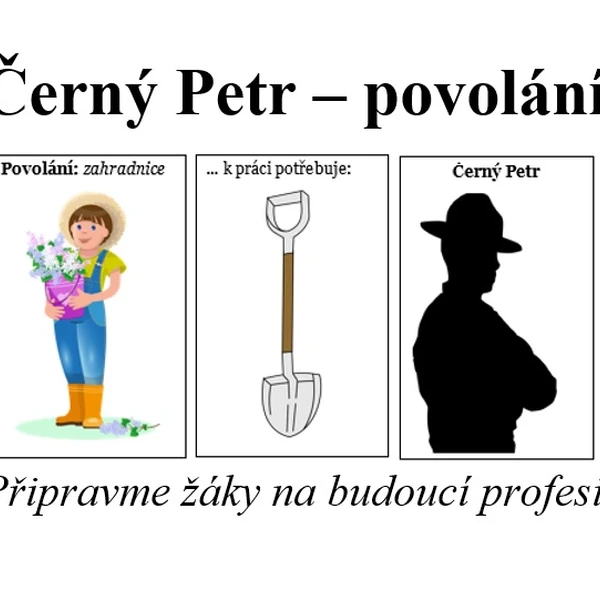 Černý Petr - povolání
