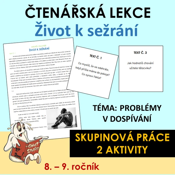 Čtenářská lekce - 8., 9. třída