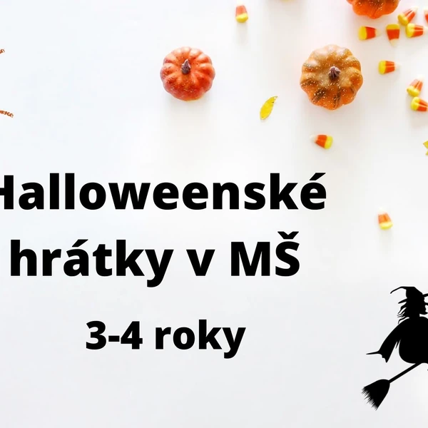 Halloweenské hrátky v MŠ