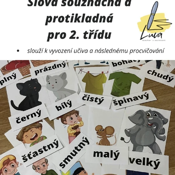 Slova souznačná a protikladná