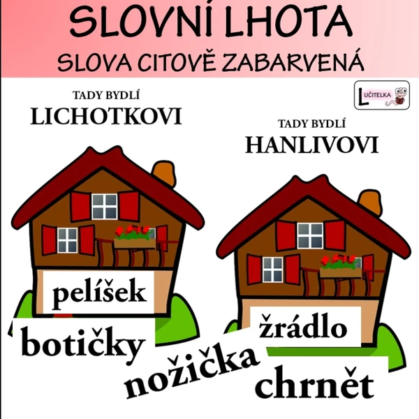 SLOVNÍ LHOTA - slova citově zabarvená