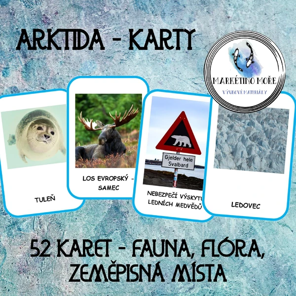 Arktida - karty