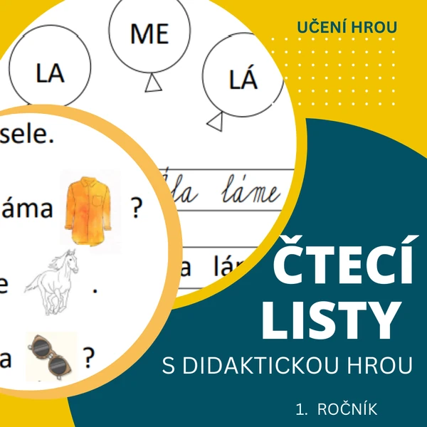 Čtecí listy s didaktickou hrou