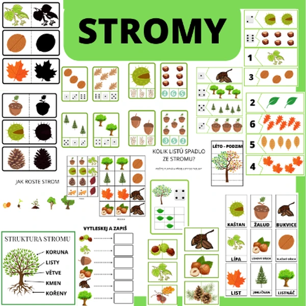 STROMY A JEJICH PLODY