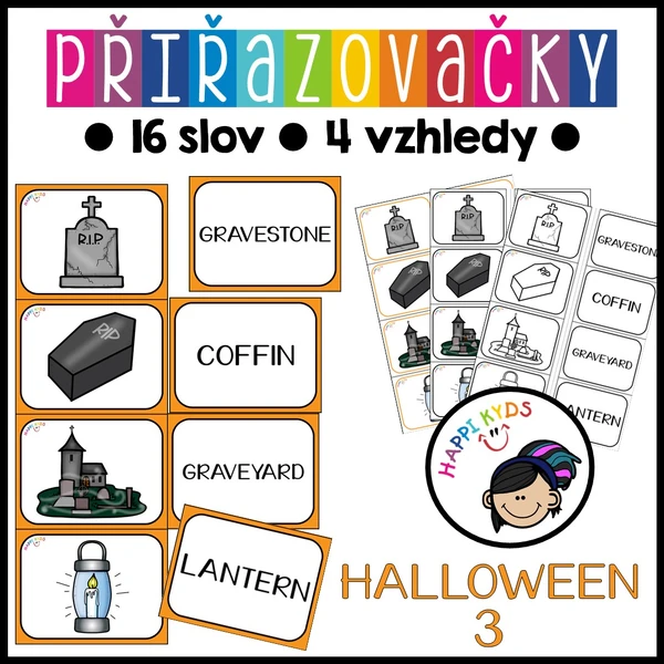 Přiřazovačky - HALLOWEEN 3