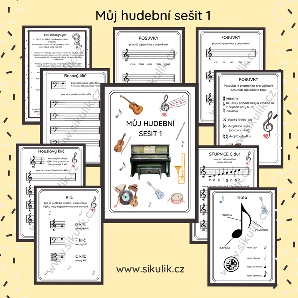 MŮJ HUDEBNÍ SEŠIT 1