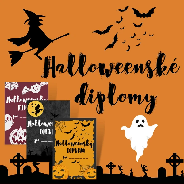 Halloweenské diplomy 2022