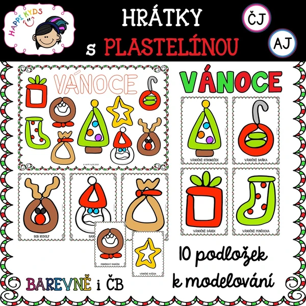 Hrátky s plastelínou - VÁNOCE