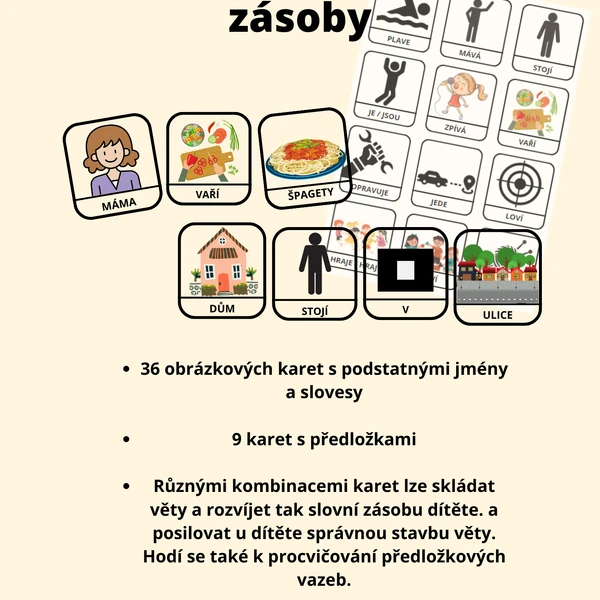 Karty pro rozvoj slovní zásoby