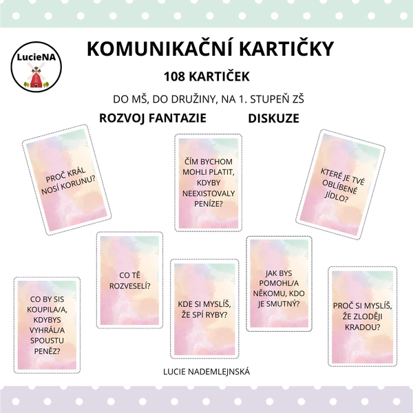 KOMUNIKAČNÍ KARTIČKY