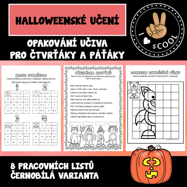 HALLOWEENSKÉ UČENÍ