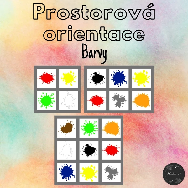 Barvy, prostorová orientace