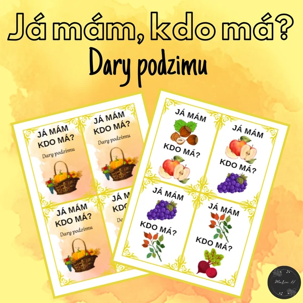 Já mám, kdo má? Dary (plody) podzimu
