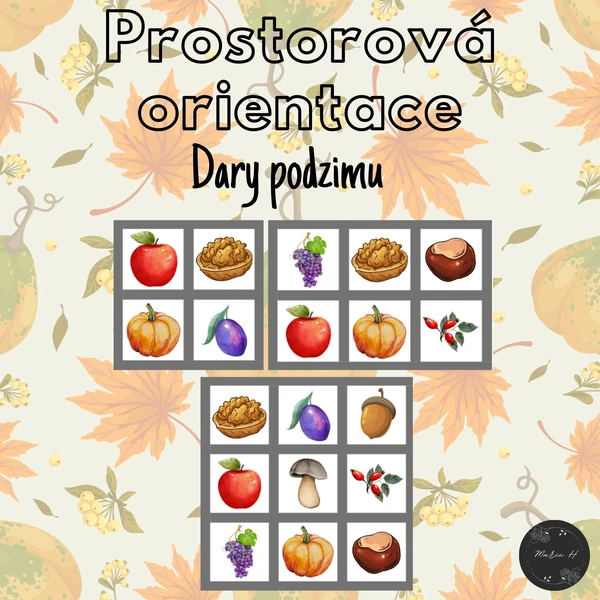 Dary podzimu, prostorová orientace