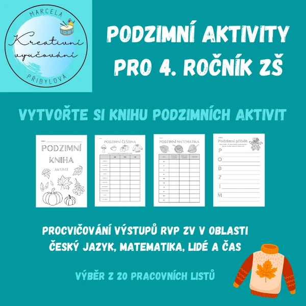 Podzimní procvičování pro 4. ročník ZŠ