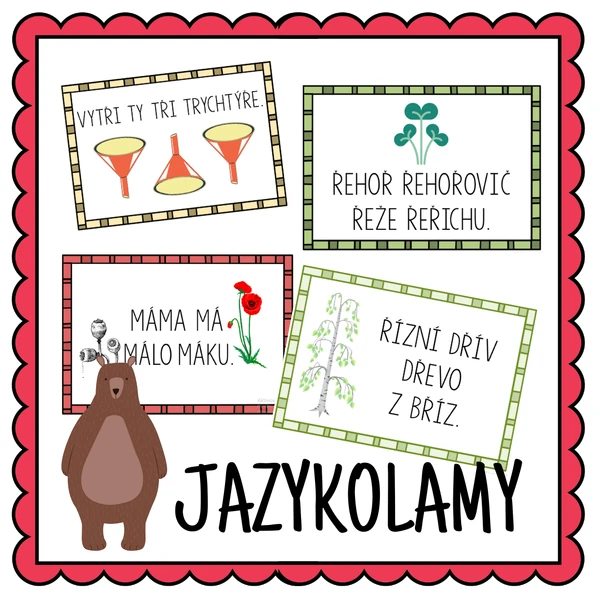 JAZYKOLAMY - 30 jazykolamů 