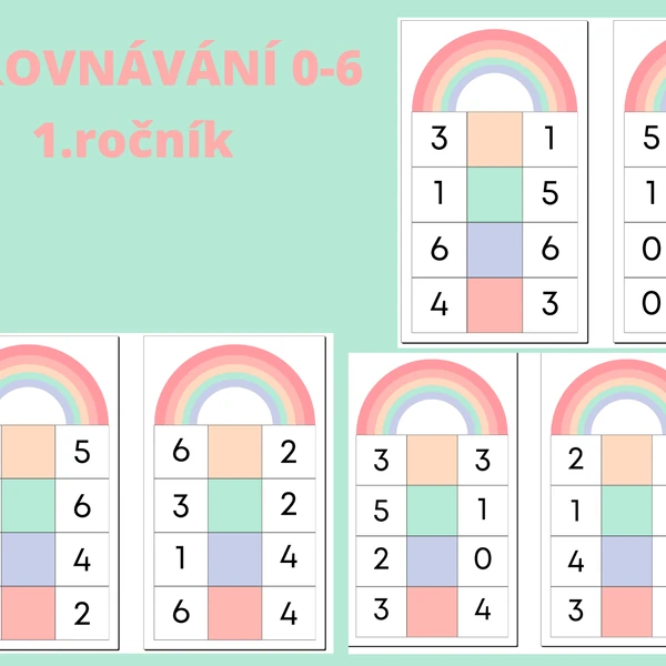 Porovnávání 0-6 1.ročník
