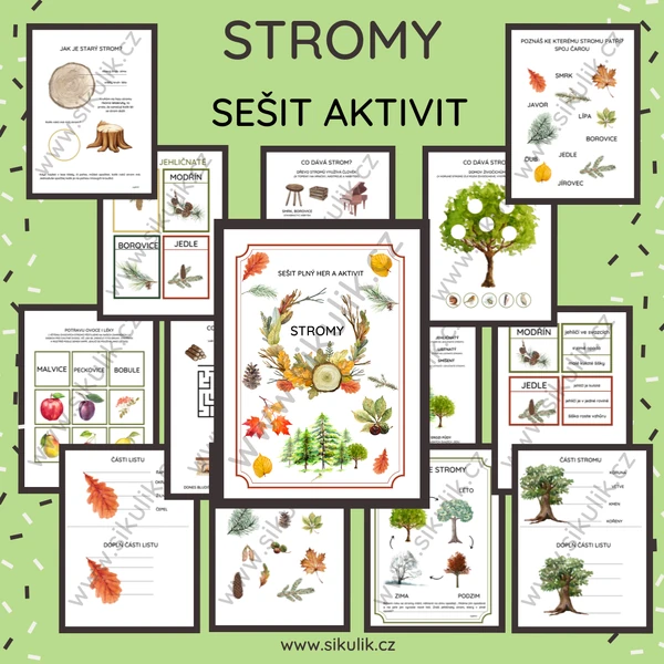 SEŠIT AKTIVIT STROMY