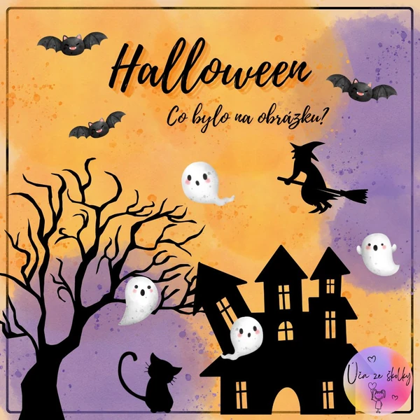 Halloween hra na zrakovou paměť