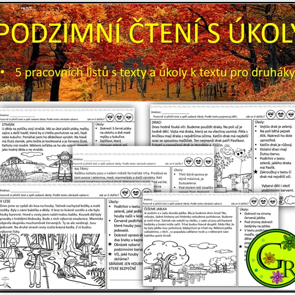 PODZIMNÍ ČTENÍ S ÚKOLY
