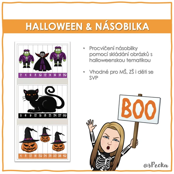 Halloween & násobilka