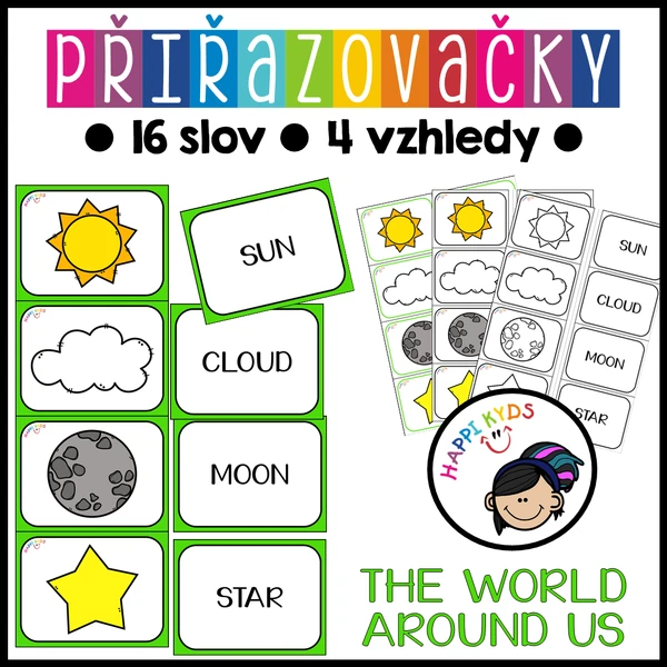 Přiřazovačky - THE WORLD AROUND US