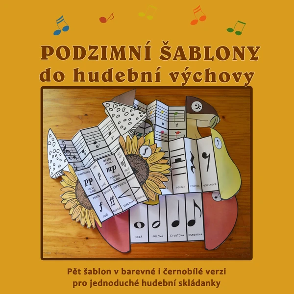 Podzimní šablony do hudební výchovy
