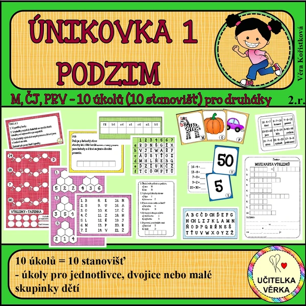 ÚNIKOVKA 1 – PODZIM – pro druháky