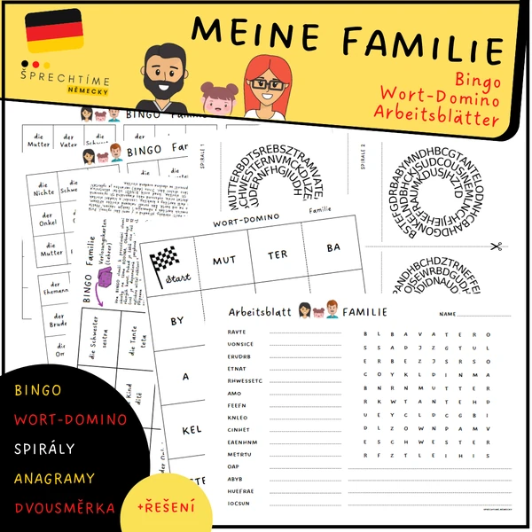 Arbeitsblätter FAMILIE