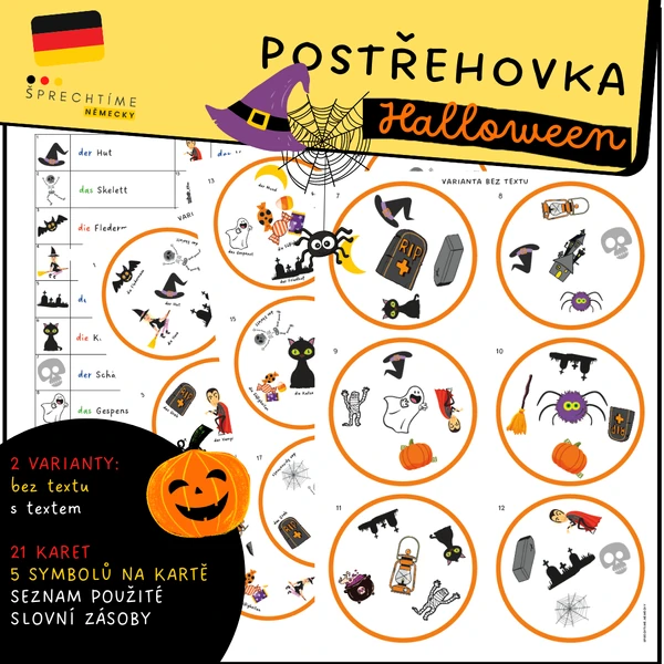 Postřehovka HALLOWEEN