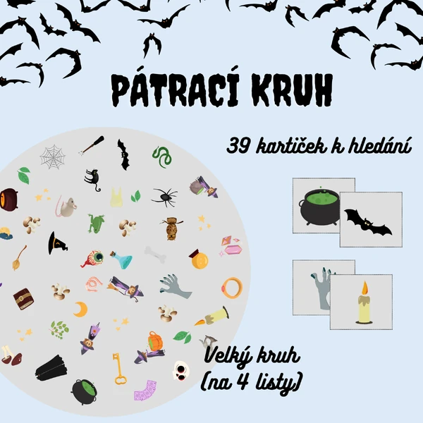 Postřehovka - pátrací kruh 